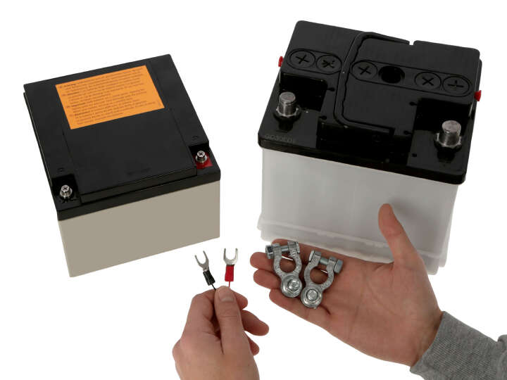 KERBL Anschlusskabel für Auto-/Weidezaunbatterie